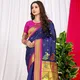 Blue__Royal Rajgharana Sarees